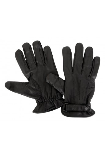 Gants de palpation cuir doublés polaire