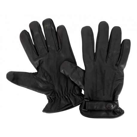 Gants de palpation cuir doublés polaire