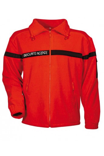 Blouson polaire sécurité incendie