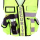 Gilet Tactique Sécurité jaune