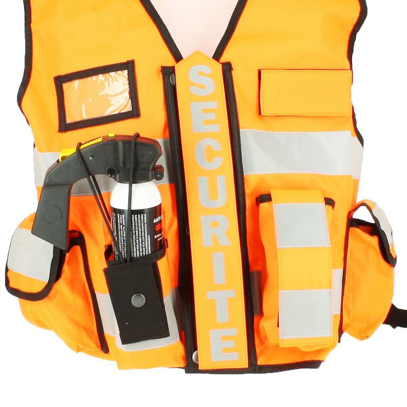 Gilet Tactique Sécurité jaune - SHOC