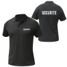 Polo Noir Sécurité